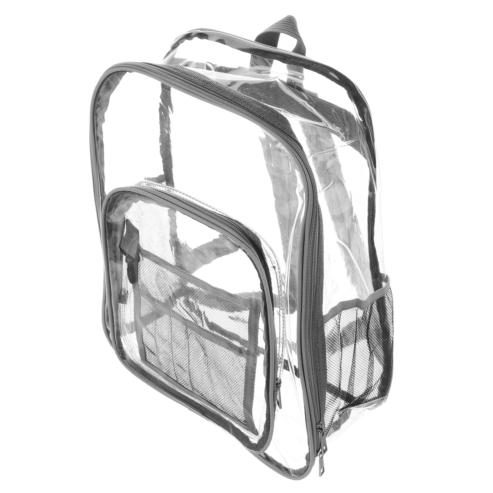 Transparenter Rucksack, Stadion-Rucksack, transparenter PC-Rucksack, leicht, verstellbarer Schultergurt, transparente Umhängetasche für Outdoor-Sportarten