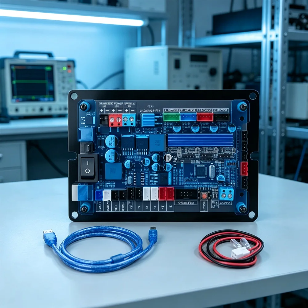 For CNC Control Board 32 Bit 3 Axes Support for Standard Firmware Upload via USB Cable for Independent Machine Operation