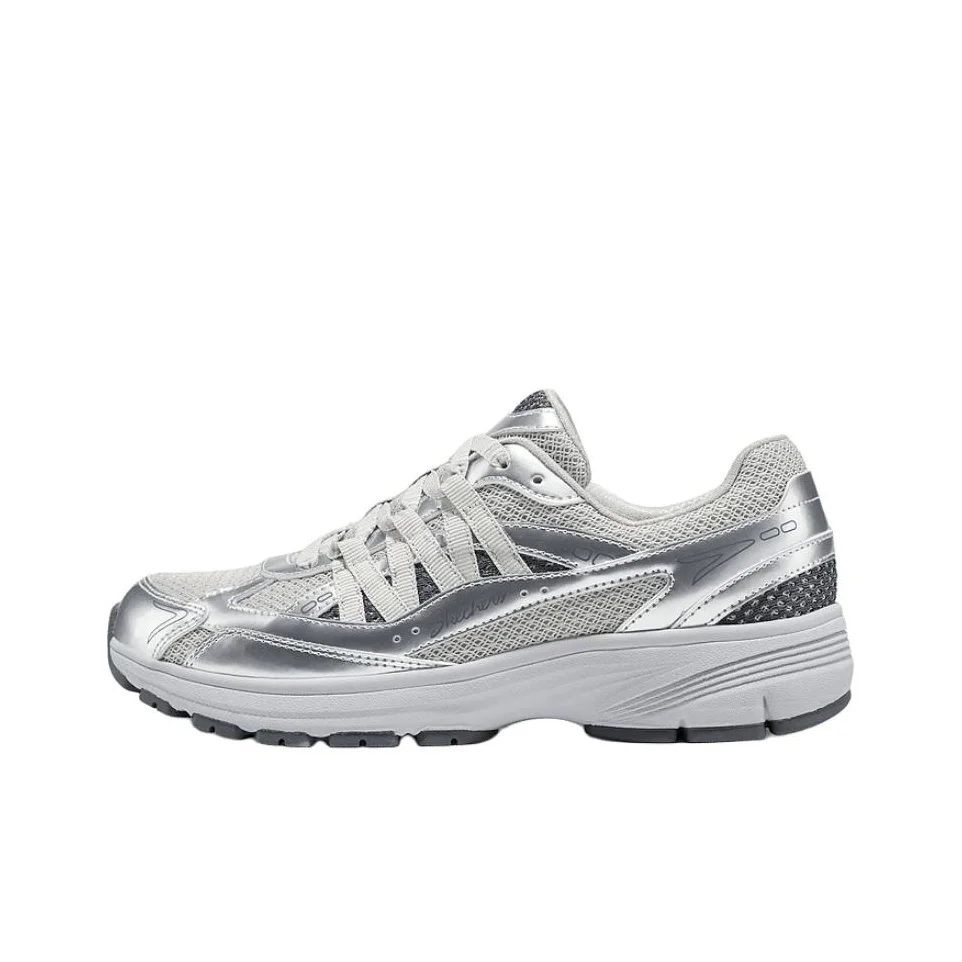 Skechers Var City Abrasion Resistant Breathable Low top Casual Shoes Women's Silver 159306-SIL