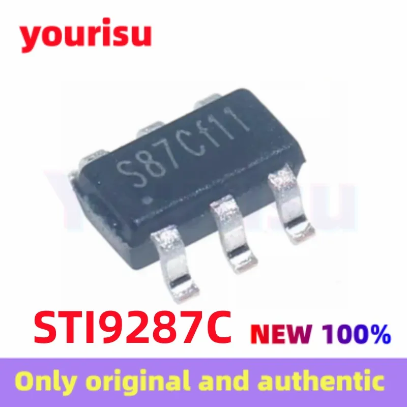 10Pcs/Lot Original STI9287C STI9287 Silk Screen S87C*** SOT23-6 SMD LED Backlight Driver IC Chip