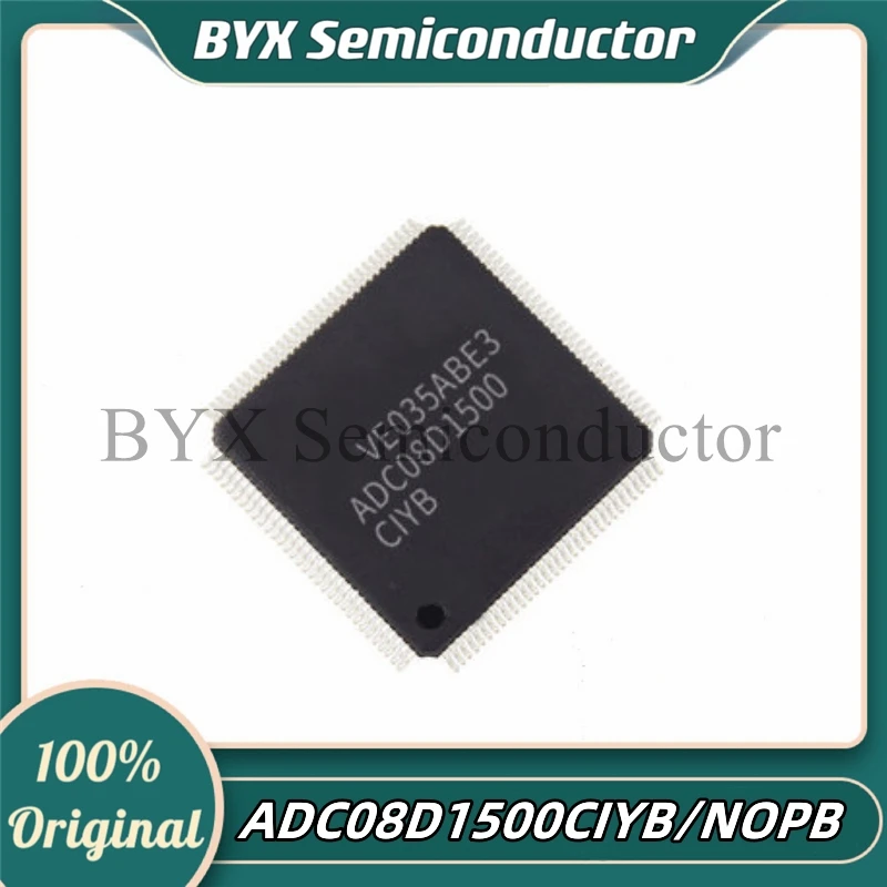 ADC08D1500CIYB/NOPB ADC08D1500CIYB ADC08D1500 package: HLQFP-128 ADC conversion chip 100% original and authentic