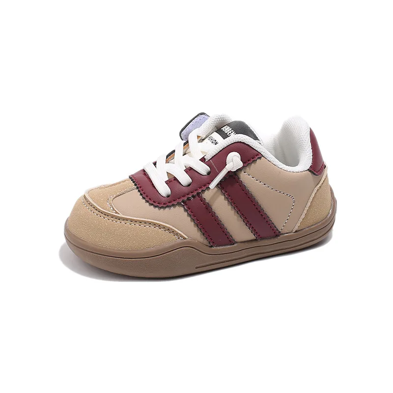 

Spring Autumn Children Sneakers Girls Fashion Board Shoes Boys Anti-slip School Shoes Baby Warm Soft Kindergarten Sneakers