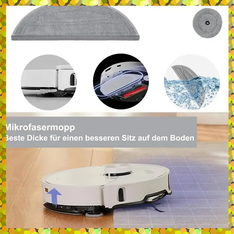 AGLH لـ Roborock S8 Maxv Ultra فرشاة جانبية رئيسية فلتر Hepa ممسحة قماش أكياس الغبار جهاز آلي لتنظيف الأتربة الملحقات