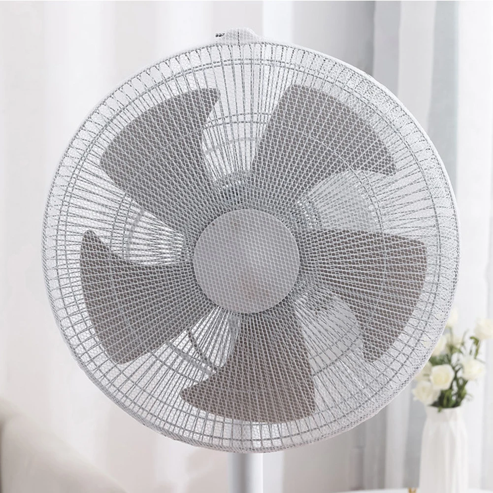 Fan Dust Cover Anti-pinch Hand Protection Mesh Cover Full Package Floor Standing Desktop Fan Mesh Cover Suitable For Table Fans