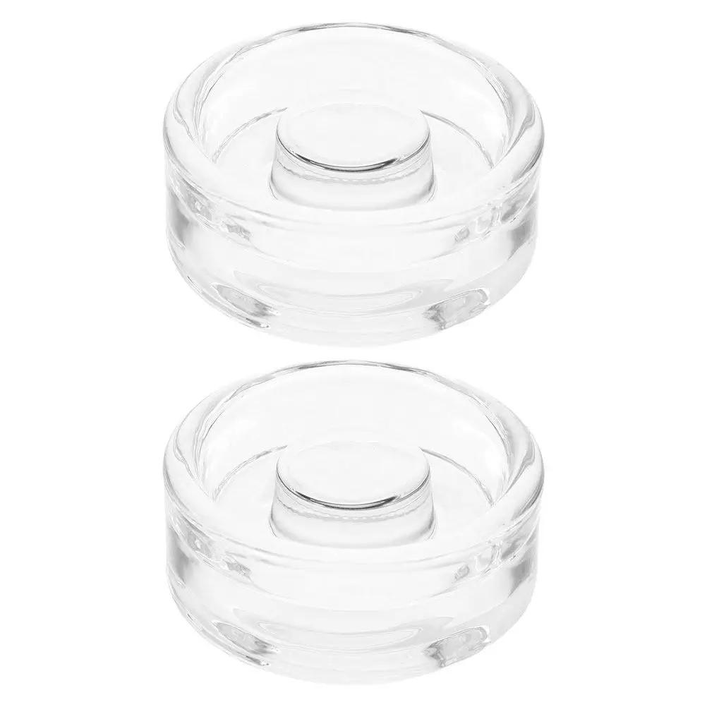 2Pcs Wide Mouth Fermenting Glass Weights Mason Jar Weights Stable Pressure Canning Supplies for Pickle Fermentation Food Storage - view 5