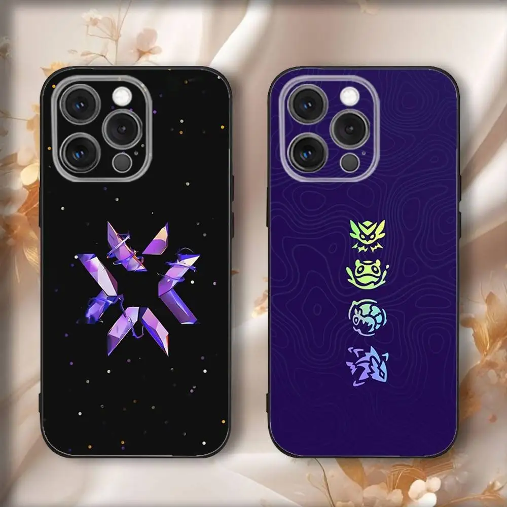 

Game V-Valorants Phone Case For iPhone16,15,14,13,12,11,Pro,Max,Plus,X,XS,SE4,E,Mini,Soft Black Case