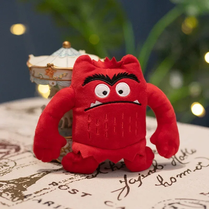 My Mood Little Monster Muñeco de peluche Muñeco Decoración de habitación Juego Personajes animados Navidad, Halloween, Regalos navideños de Acción de Gracias