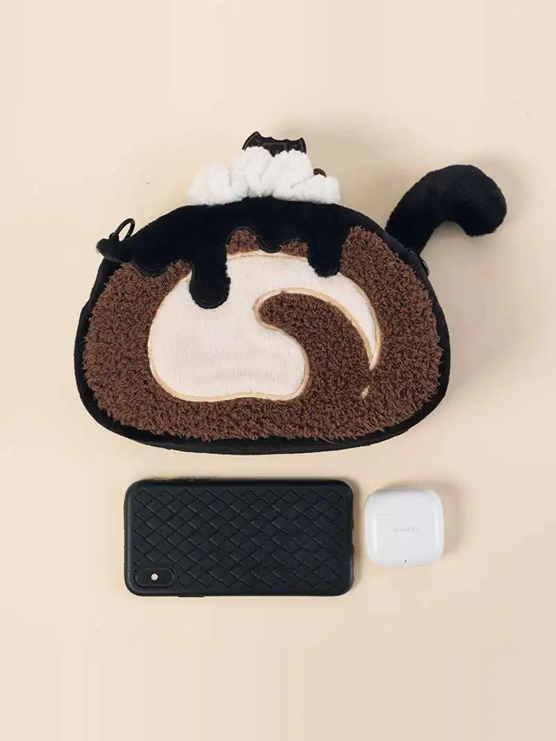 Kawaii Tote กระเป๋าสาวน่ารัก PANDA กระเป๋า Original Swiss ROLL Lolita Plush กระเป๋ากระเป๋าถือกระเป๋าสะพายกระเป๋าตุ๊กตา 520 ผู้หญิงของขวัญวันเกิด