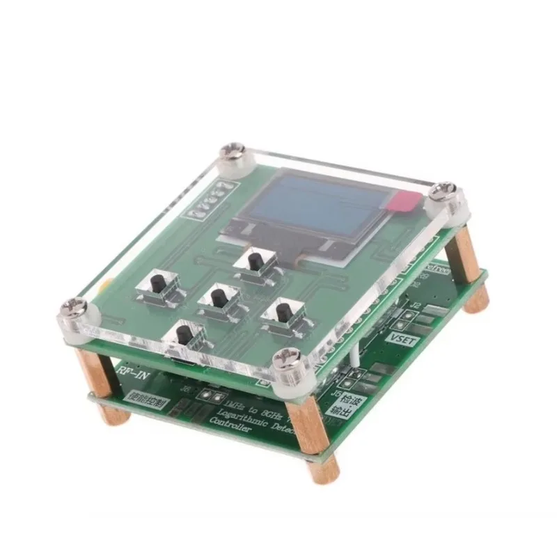VoltSNew 500MHz/3GHz/8GHz OLED RF Power Meter RF Attenuation Value Settable PC Sofware