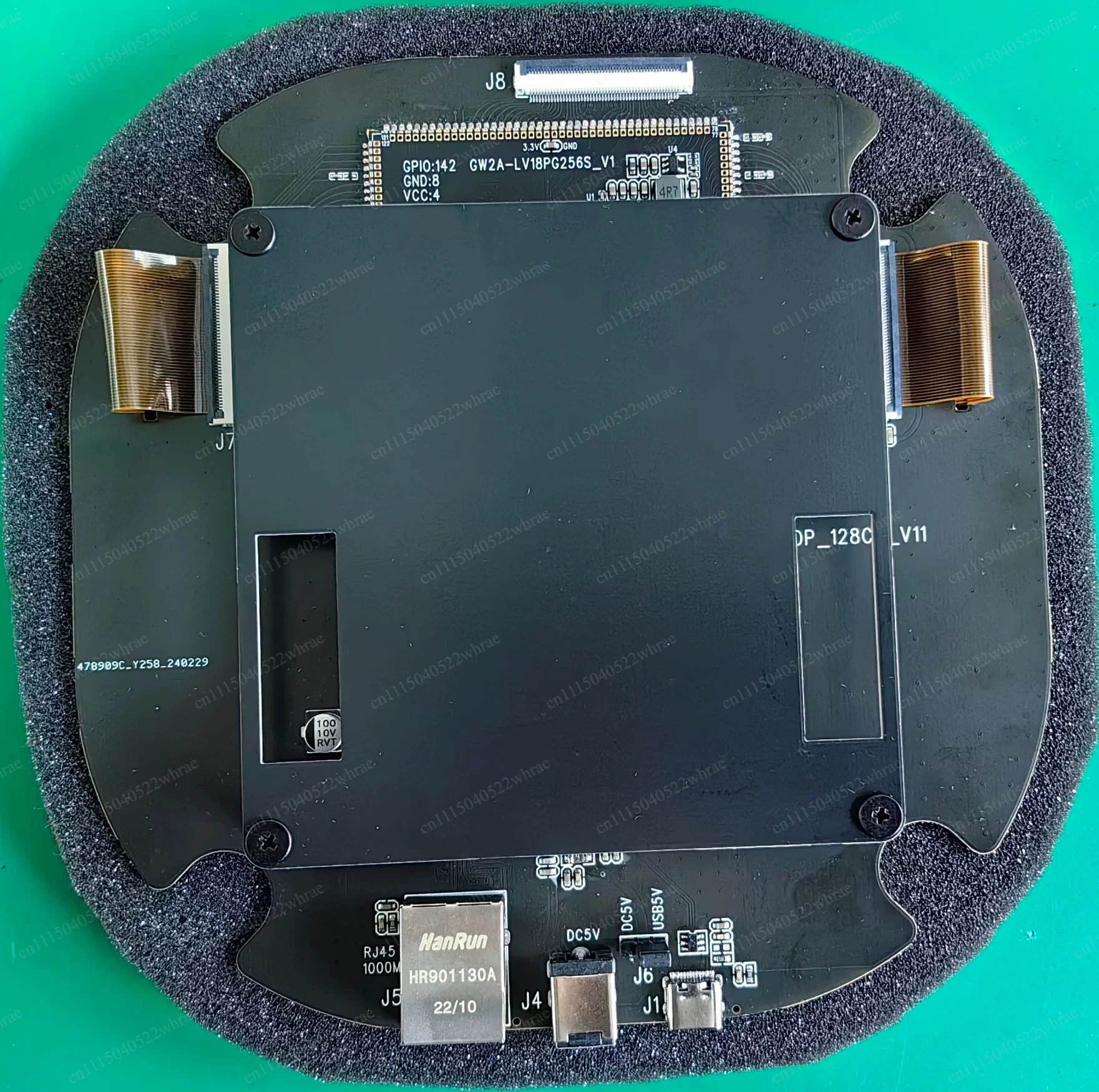 USB Gigabit Ethernet Microphone Array Multi Arm Spiral 64 128 Channel Ultrasonic Acoustic Imaging Localization
