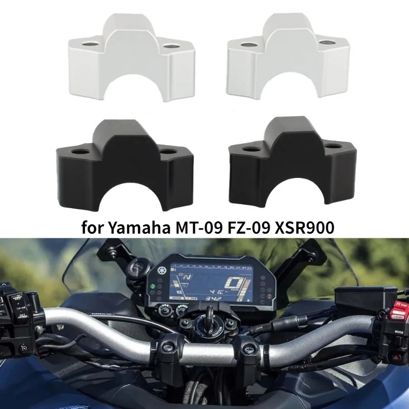 

Motorcycle stand pipe with a height increase of 24mm for handlebars for Yamaha MT-09 FZ-09 XSR900