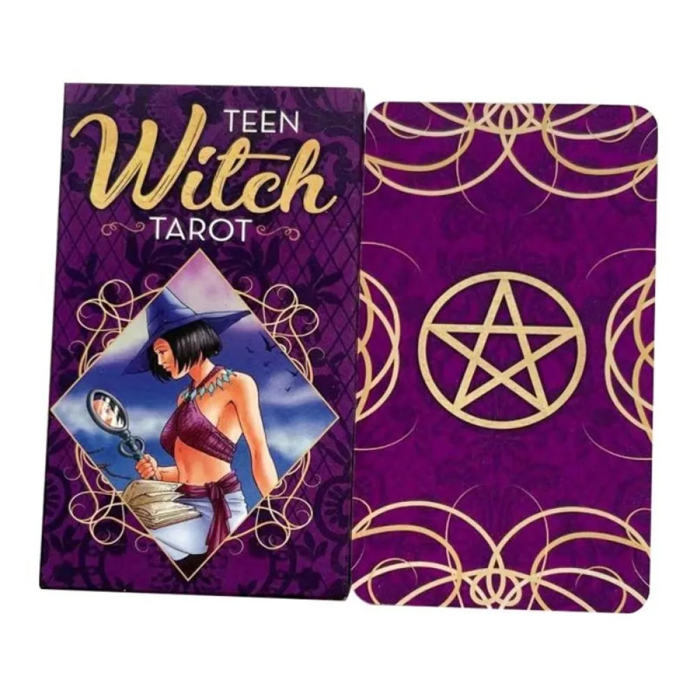 10.3*6cm Teen Witch Tarot Cards-Magic Divination-Board Game Chess and Card Game Cards