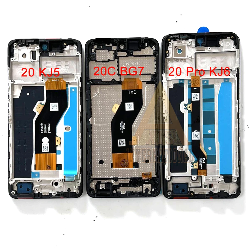 For Infinix Tecno Spark20 KJ5 LCD Spark 20 Pro KJ6 LCD Display LCD Frame Touch Panel Digitizer For Tecno Spark 20C BG7 Screen