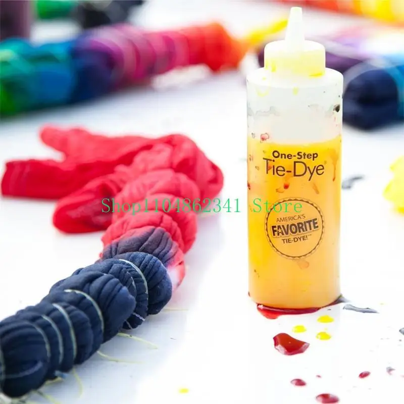 5asd Dye Trung bình Người lớn T-Shirts 5/8/18 Bộ dụng cụ nhuộm màu cho trẻ và người lớn đóng gói bộ dụng cụ thuốc nhuộm vĩnh