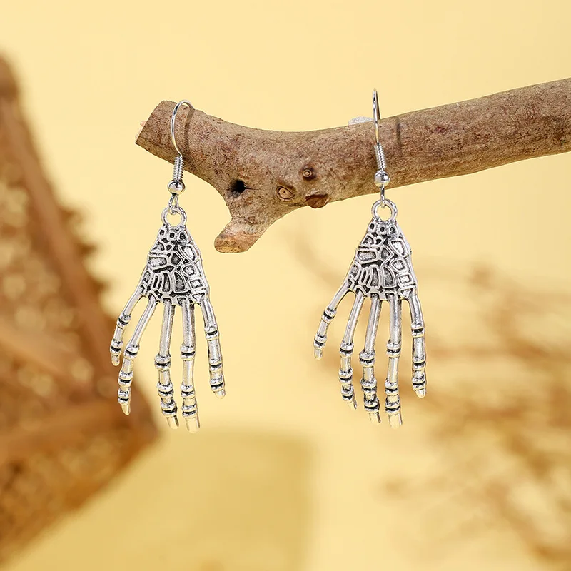 Halloween Earrings, Terrifying and Bizarre Pumpkin Ghost Black Cat Halloween Earnail Accessories