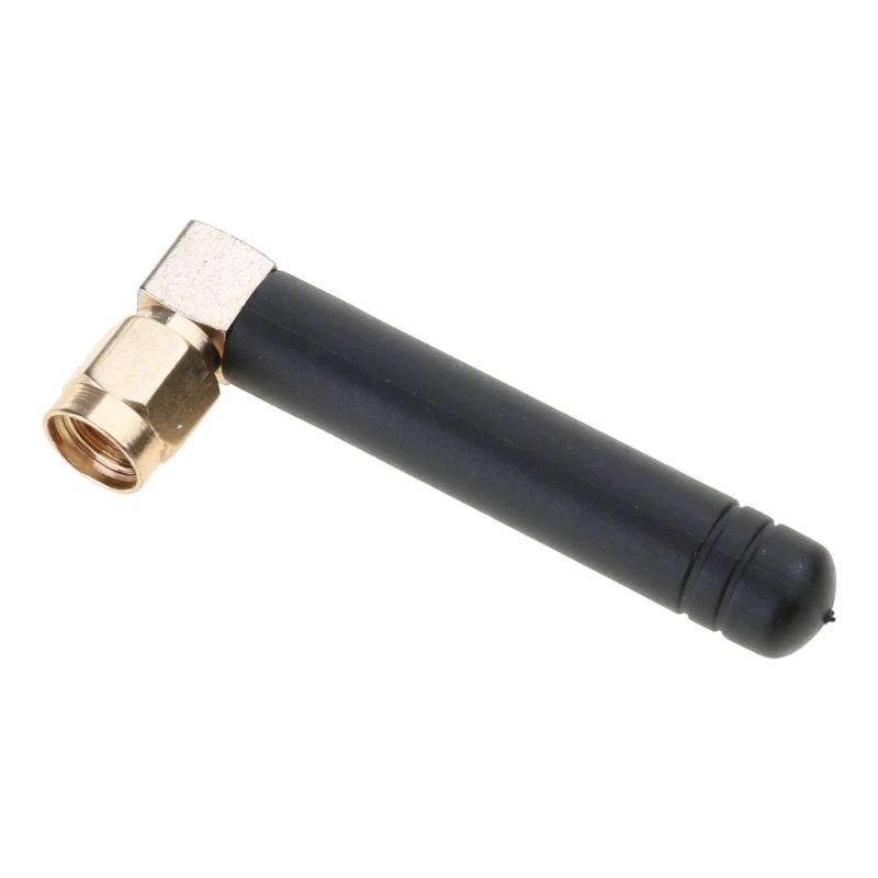 SMA Connector GSM Antenna 3dBi 2400-2500MHz 5cm Length SMA Male Elbow Connector Dropship