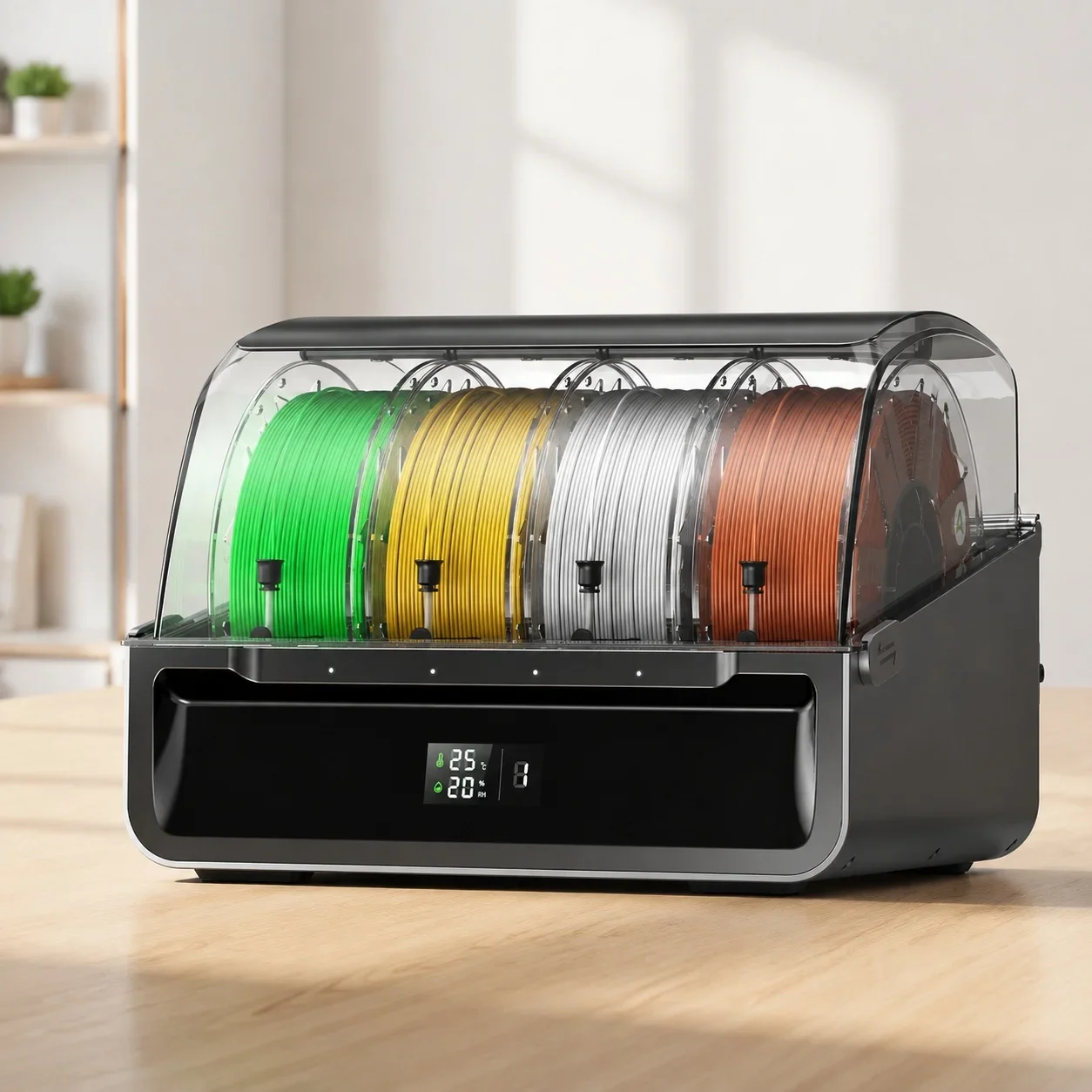 USA Stock CFS Multi Color 3D Printer Automatically Filament System, Anti-Moisture Filament Storage, Supports 4 Parallel Devices