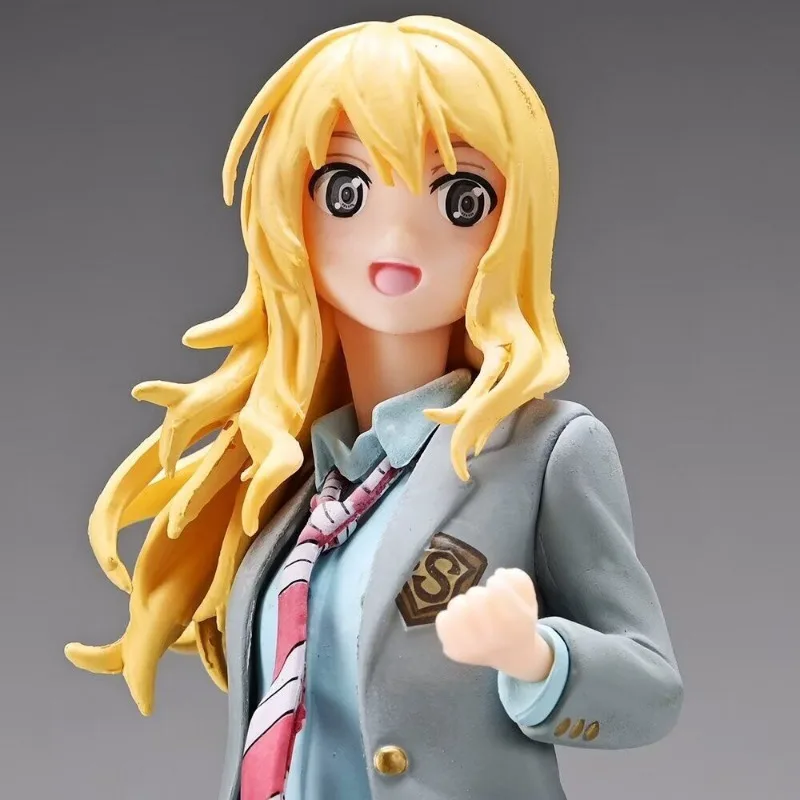 April is your lie, Kaoru Miyazono’s school uniform standing pose, two-dimensional figure model ornaments