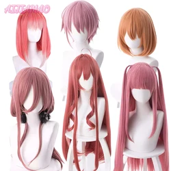 Nakano Yotsuba Nakano Itsuki Nakano Nino Ichika Nakano Miku Nakano Cosplay Wig Heat Resistant Synthetic Hair +Wig Cap