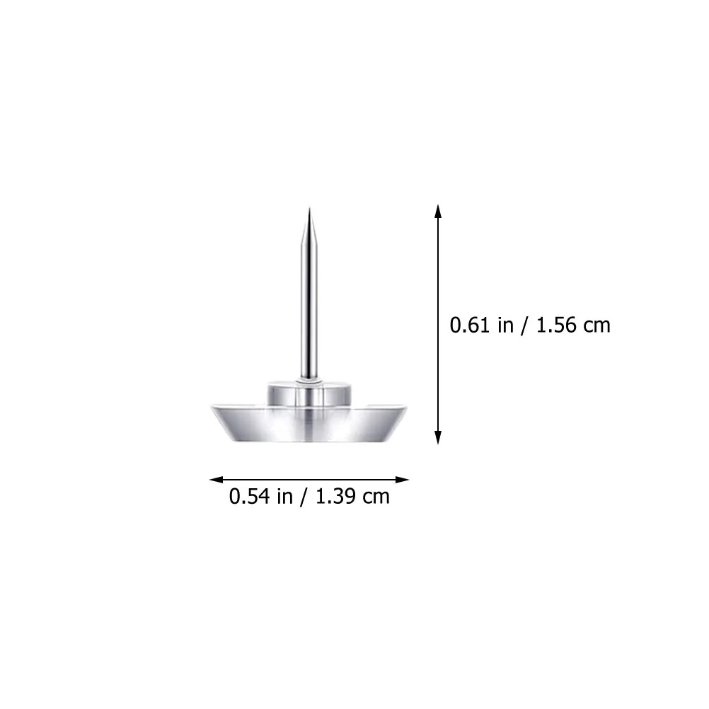 50Pcs Star Shape Clear Push Pins Decorative Thumb Tacks for Cork Board Wall Hanging Photo Maps Notes Office Tools