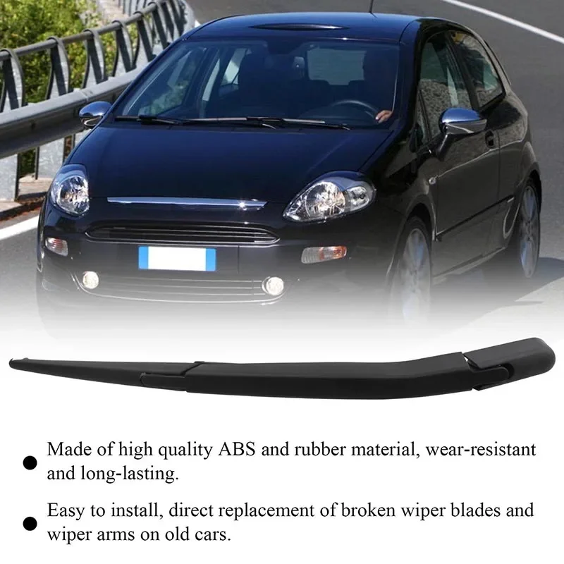 Rear Windshield Windscreen Wiper Arm Accessory Tailgate Window Rain Brush For Fiat Grande Punto 2005-2011 Car Accessories