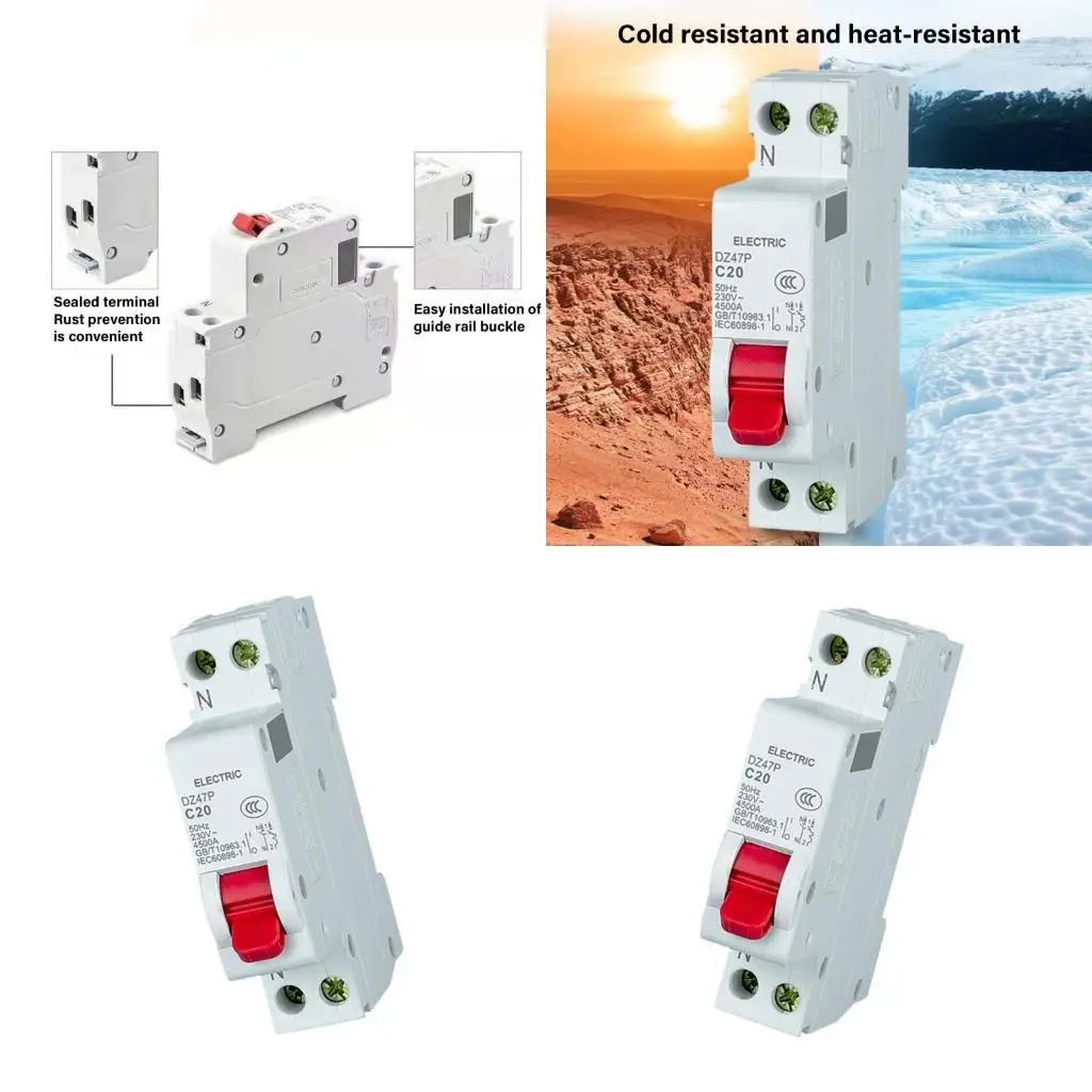 

Y1UD 16A Автоматический выключатель остаточного тока утечки на землю 1P + N Автоматический выключатель остаточного тока Прочный