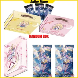 GUANGLIAN Sailor Moon Carte Chibiusa Collezione Anime Carte Scatole misteriose Giochi da tavolo Giocattoli Regali di compleanno per ragazzi e ragazze