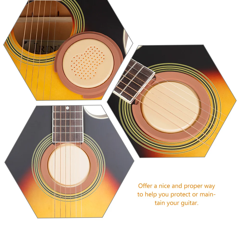 

Guitar Sound Hole Cover Acoustic Humidifier Insert For Folk Classical Guitar Moisture Control Resonator Protector
