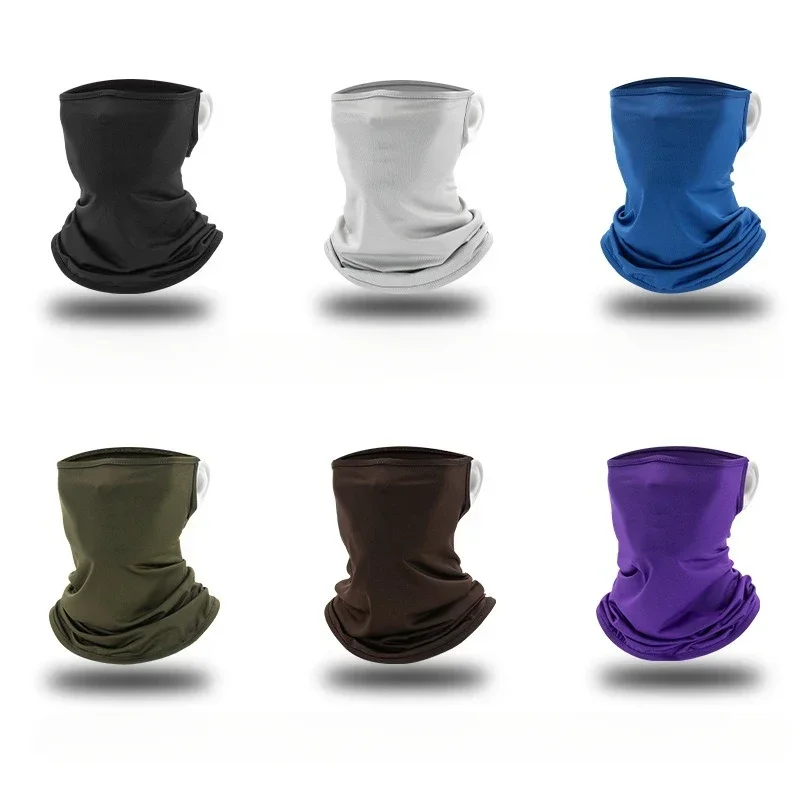 

Autumn and Winter Outdoor Cycling Mask Ear Hanging Scarf Headband Face Mask Multifunctional Magic Headscarf Neck Cover