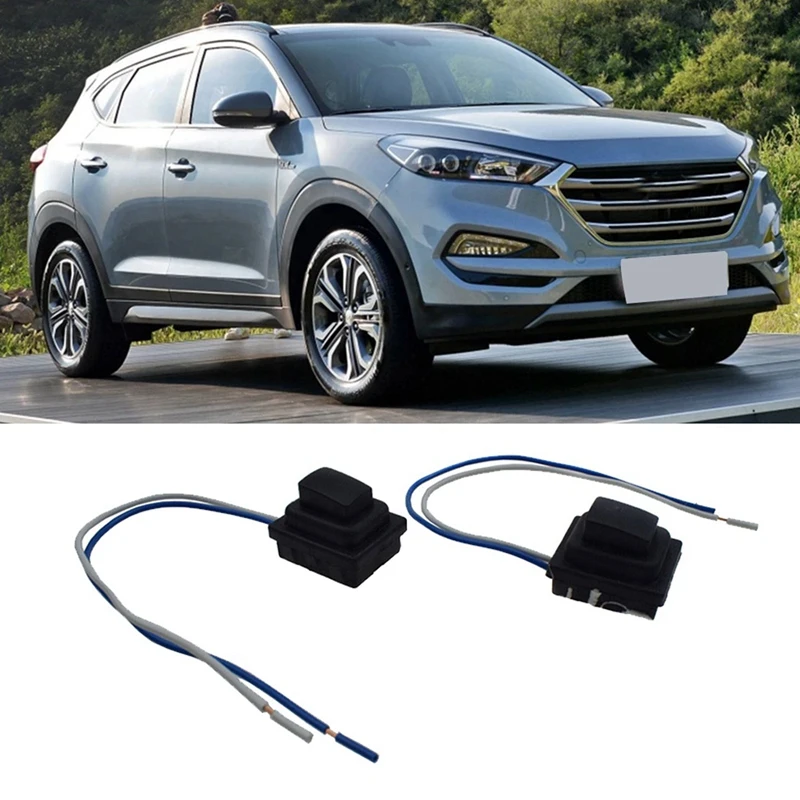 10 Pair Front Door Smart Handle Small Button 82661-D3710 82651-D3710 For Hyundai Tucson 2016-2020 Outside Puller Switch