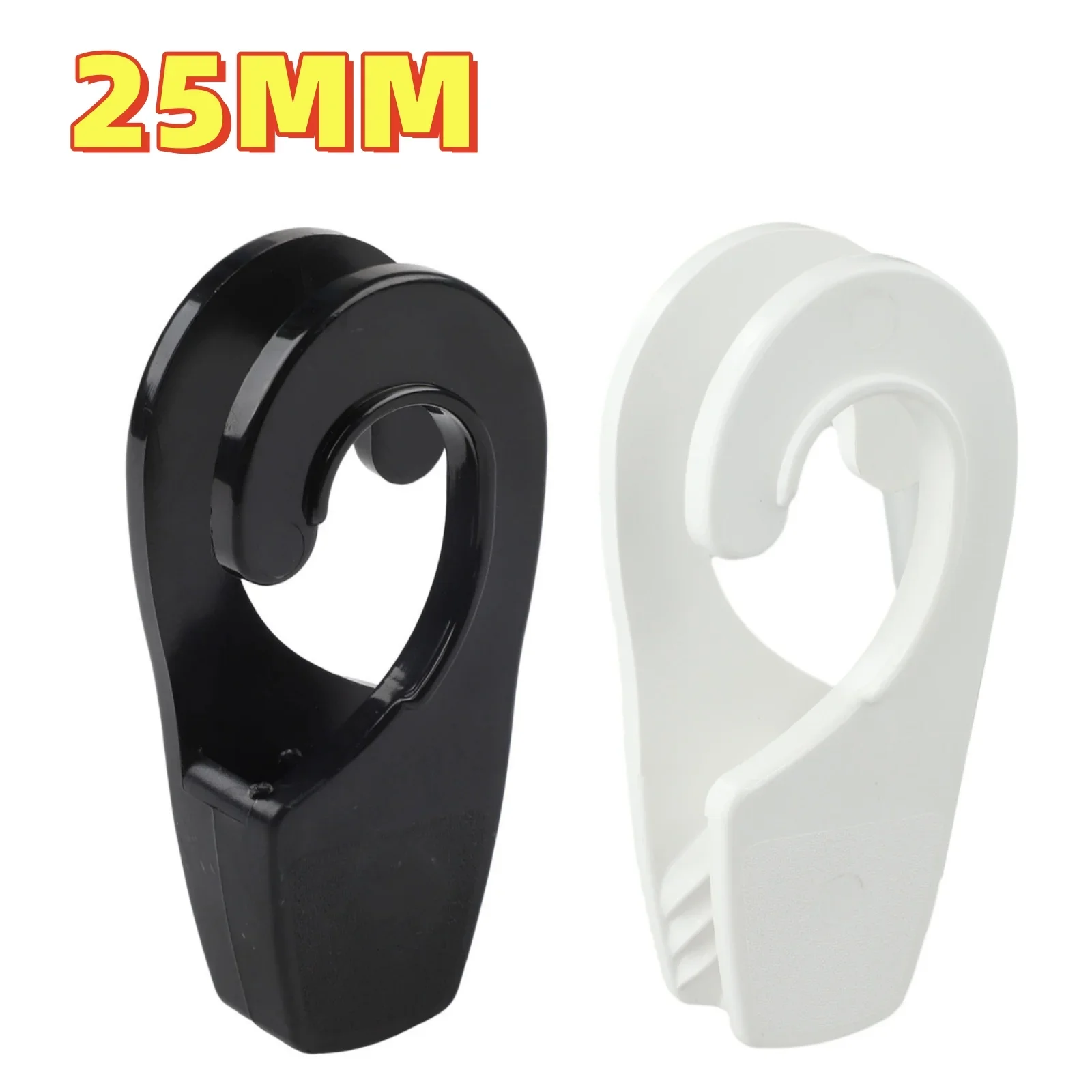 25mm Mudguard Hook Anti-Collision Quick Adjustable Hook Cable Accessories Boat Rail Fender Hanger Replacement Hook Marine Parts