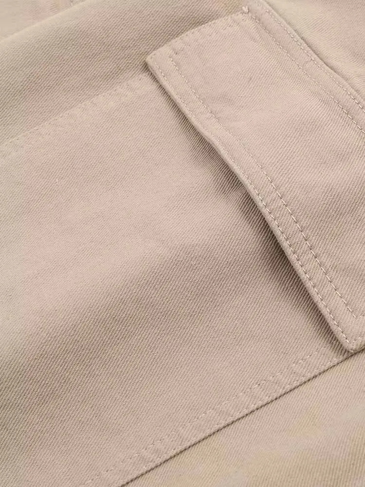 European and American style winter new arrivals fashionable and trendy simple women's high-waisted midi skirt with belt.