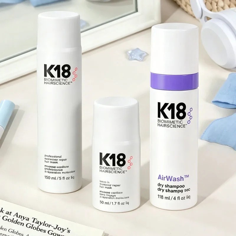 K18 Leave-In Molecular Repair Hair Mask Deep Conditioning Keratin Treatment Soften Hair Smoothing Healthy Hair Care 50ml 150ml