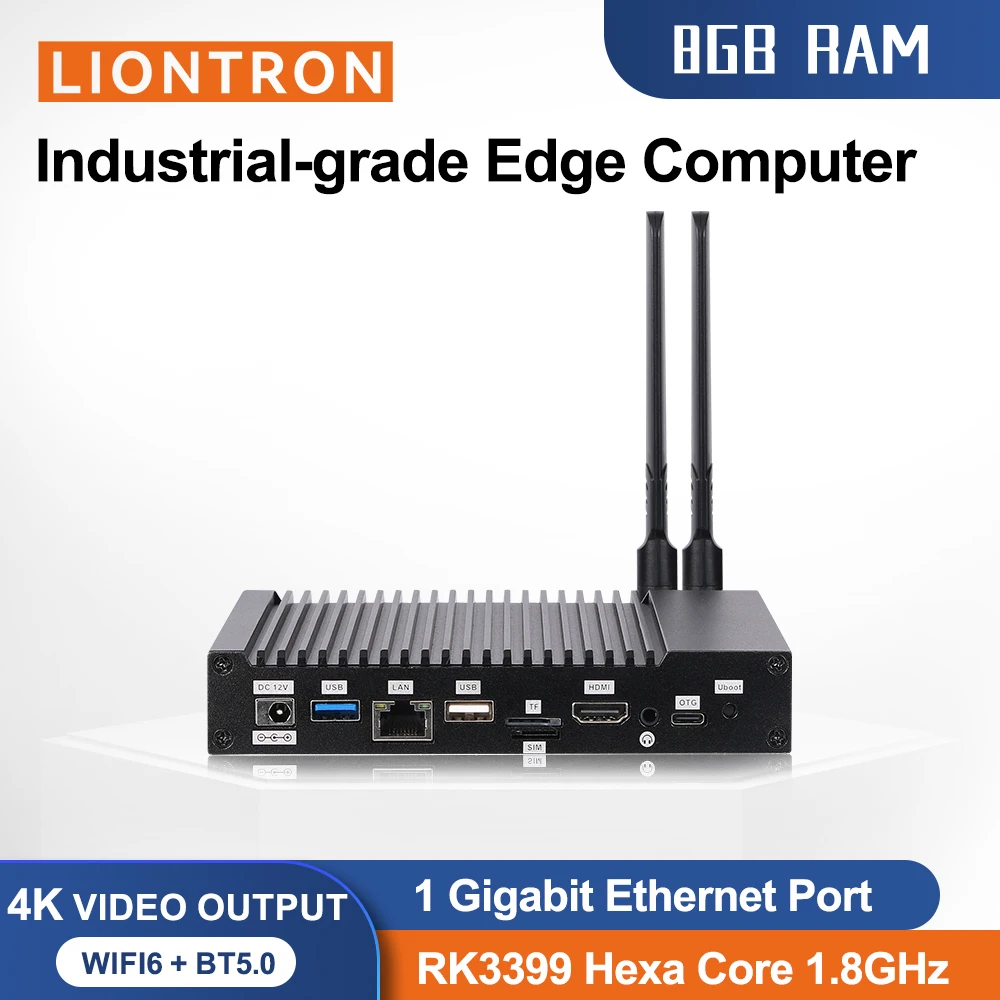 

Android Mini PC with RK3399 Mail- T860 GPU Rockchip 4G DDR4 128G SSD Ubuntu Client Embedded Computer LAN RJ45 Industrial-grade
