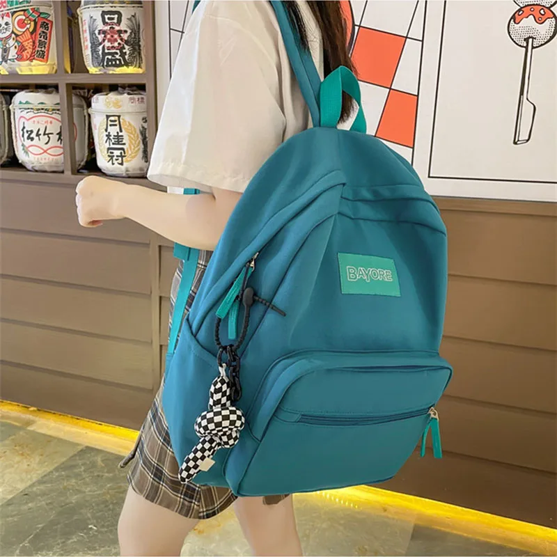 

Fashion Backpack Nylon Women Backpack Anti-theft Shoulder Bag New School Bag For Teenager Girls School Backapck Female Mochila