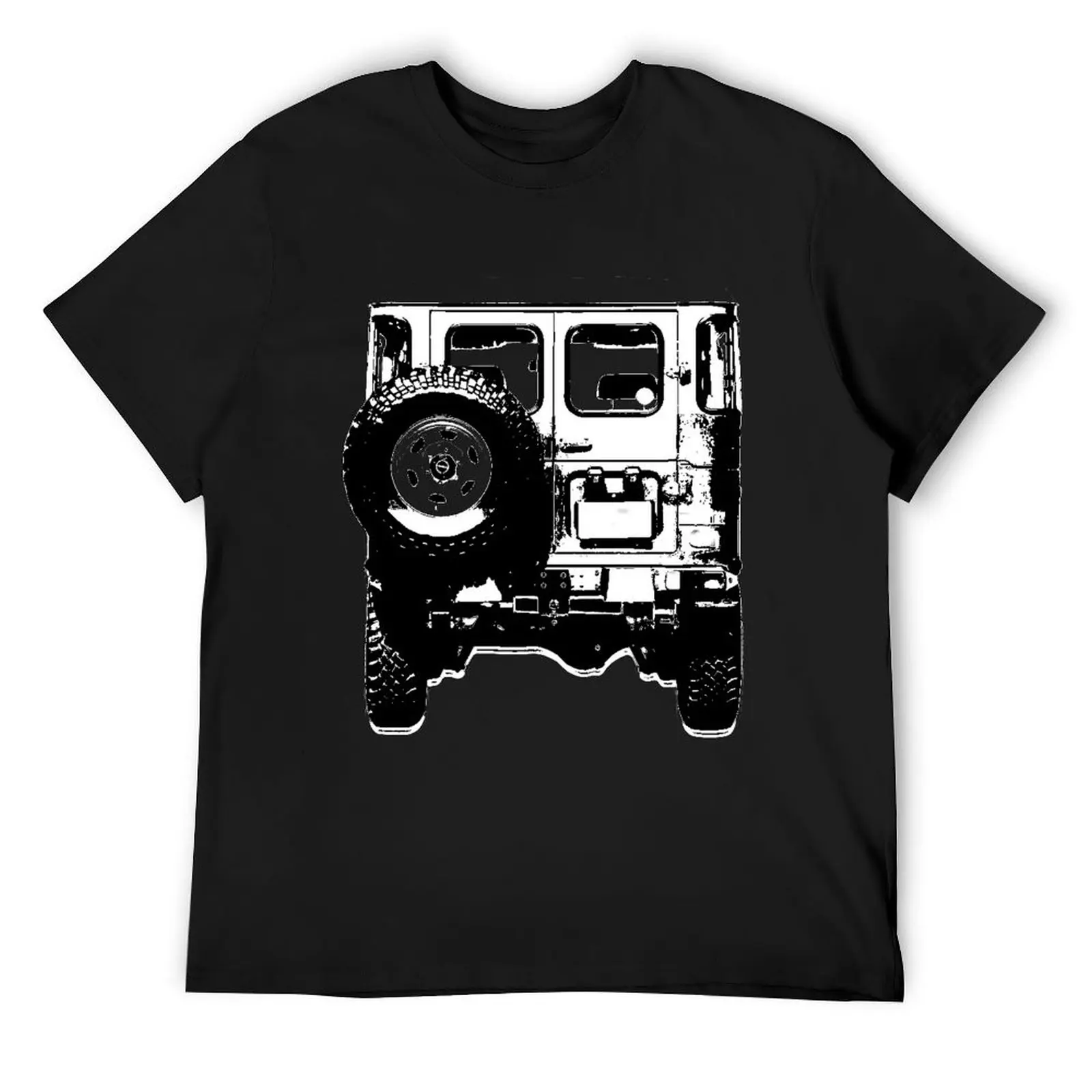 

FJ40 Old School Land Cruiser T-Shirt boys whites blacks oversized customs design your own mens graphic t-shirts