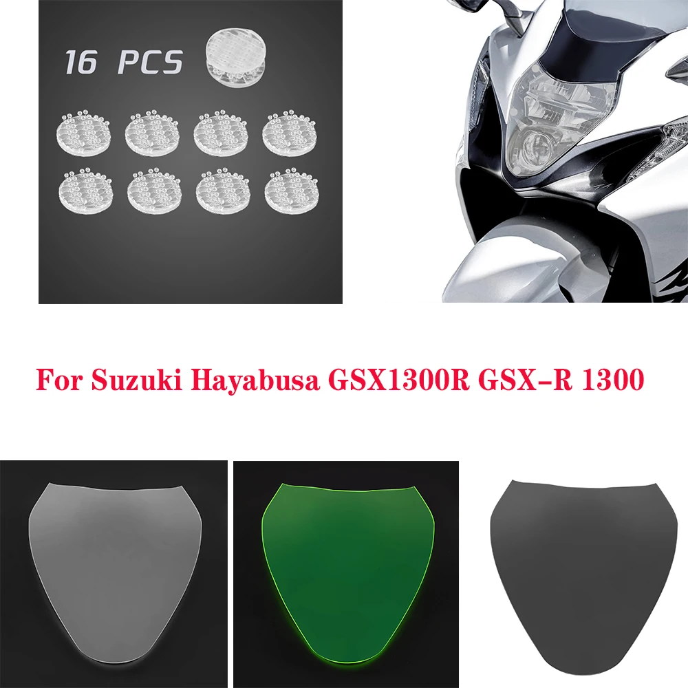 

GSX-R 1300 Headlight Grille Guard Cover Protector Motorcycle Screen Shield Lens For Suzuki Hayabusa GSX1300R GSX1300r 2020-2023