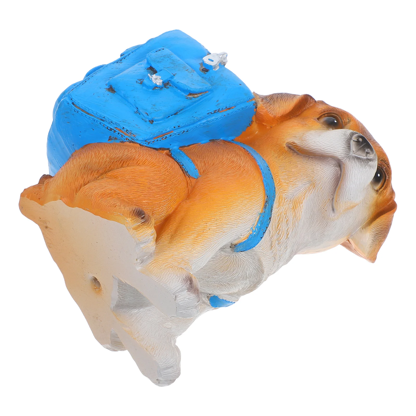 

Puppy Pen Holder Pretty Holds Desk Holders Bracket Blue Synthetic Resin Cute for Girl