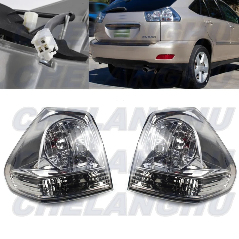 

For Lexus RX350 RX330 2004 2005 2006 2007 2008 2009 Pair L+R Outer Tail Light Rear Lamp Car accessories 81560-0E010 81550-0E010