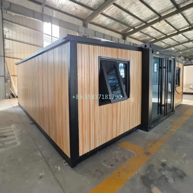 Australian Standards Container House Expandable Prefabricated Expandable Container House Customized Tiny Home with Solar Panel