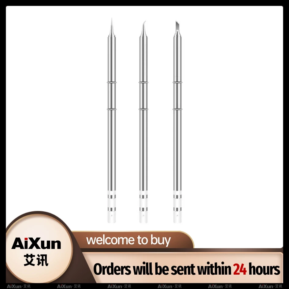 AIXUN T12 Soldering Tips for T3A T3AS Precision Soldering Rework of Mobile Repair