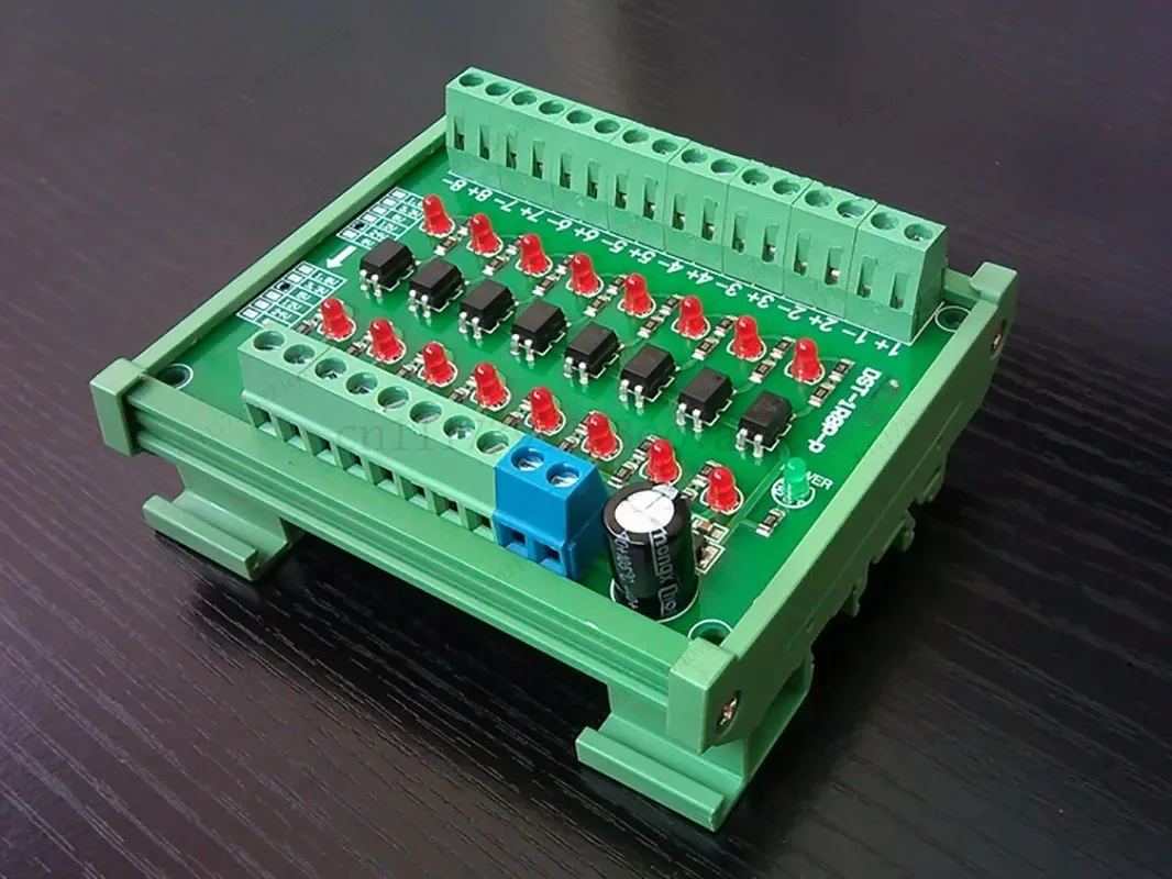 LY-8-Channel Optoelectronic Isolation Module PLC Signal Level Voltage Converter PNP Output DST-1R8P-P, Replacement Parts