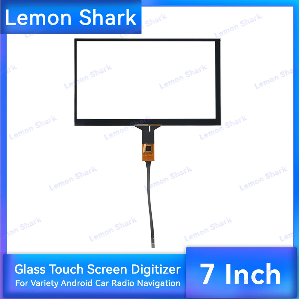 New 7 Inch 6 Pins Touch Screen Glass Digitizer QT-0155-FPC 163*98mm JR-005-GT911 for Variety Android Car Radio Navigation