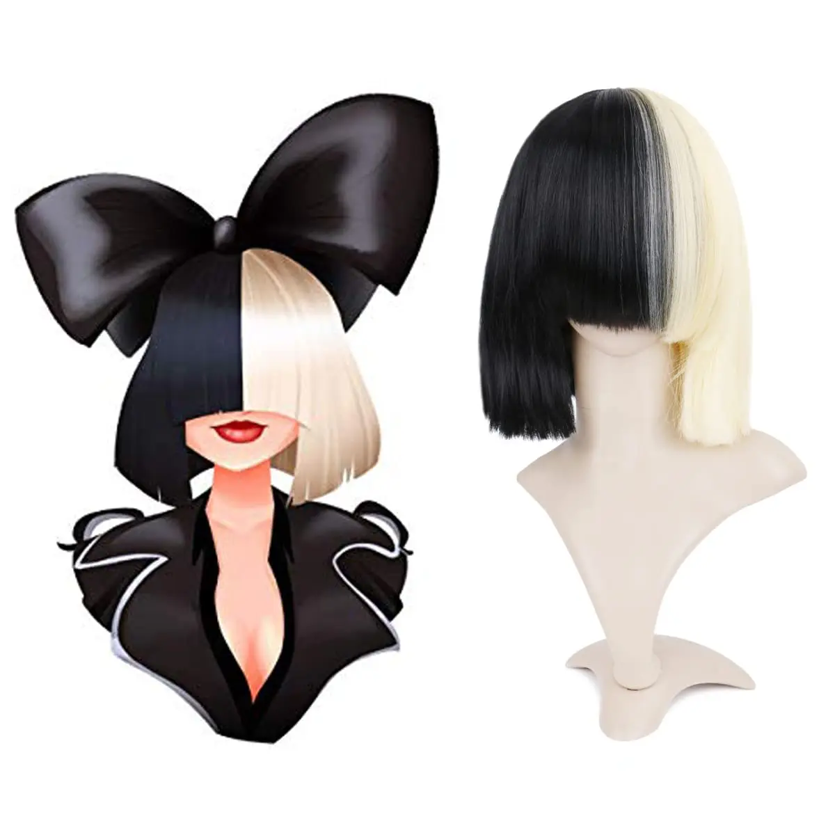 peruca-curta-lisa-de-dois-tons-meio-loiro-e-meio-preto-com-franja-para-mulheres-sintetica-para-cosplay-festa-halloween-fantasia-de-meninas