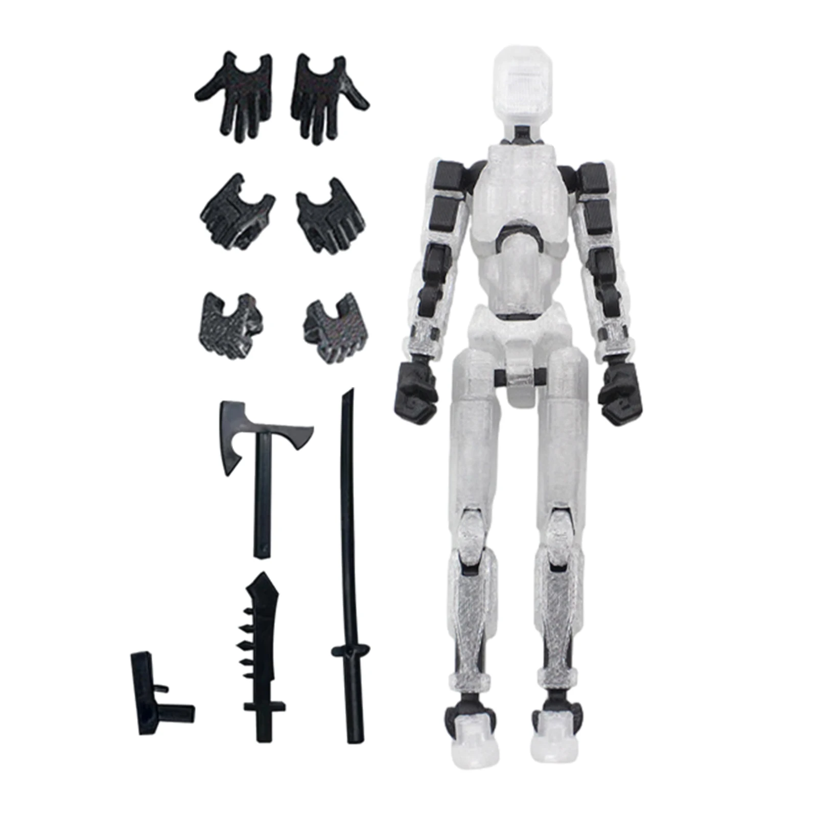 1 STKS 13 Gewrichten Figuur Gelede Beweegbare Dummy Pop Diy Montage Speelgoed 3D Gedrukt Action Figure Stop Motion Animatie Dummy