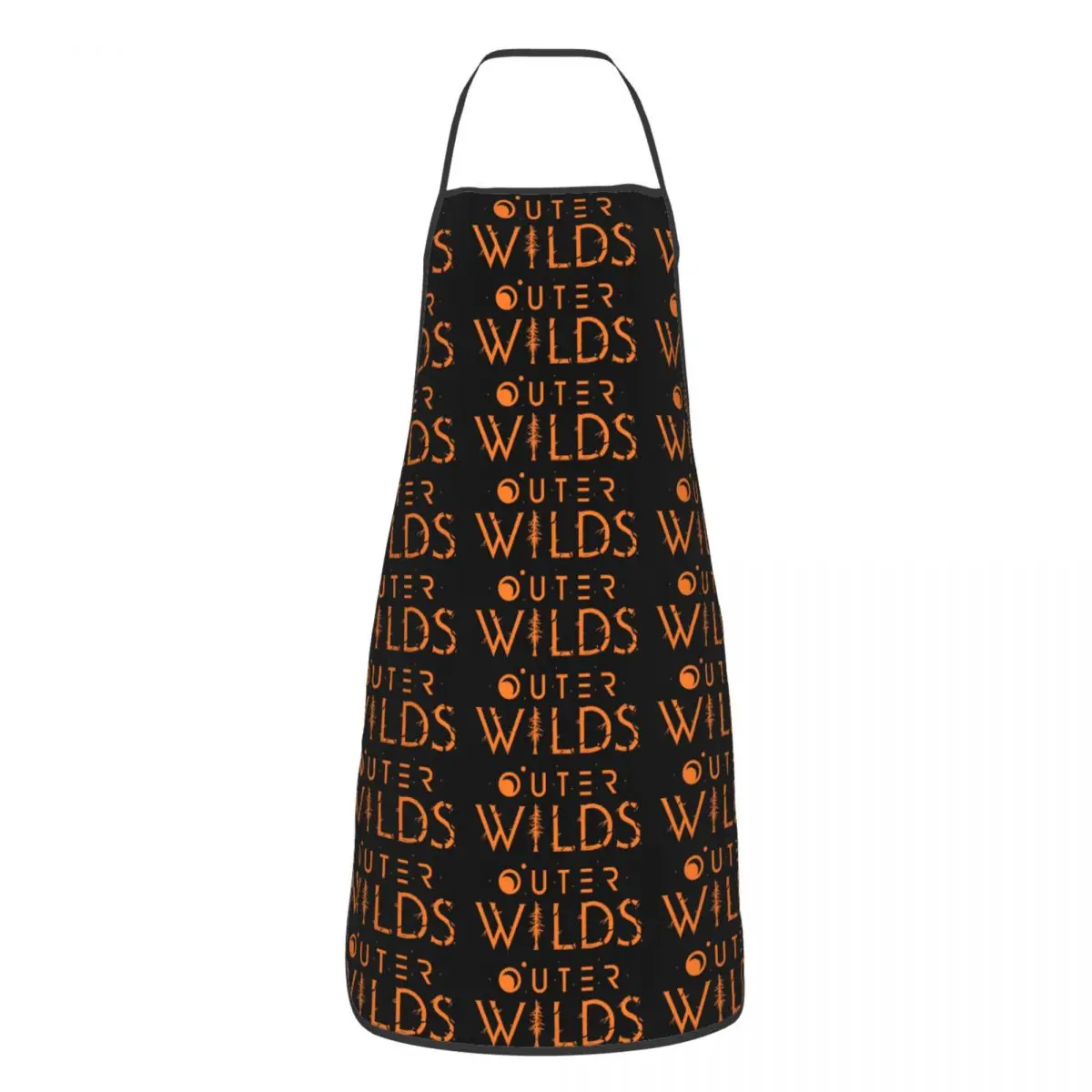 Outer Wilds Ventures Patch Apron Chef Cooking Tablier Waterproof Bib Kitchen Cleaning Pinafore for Women Men Gardening