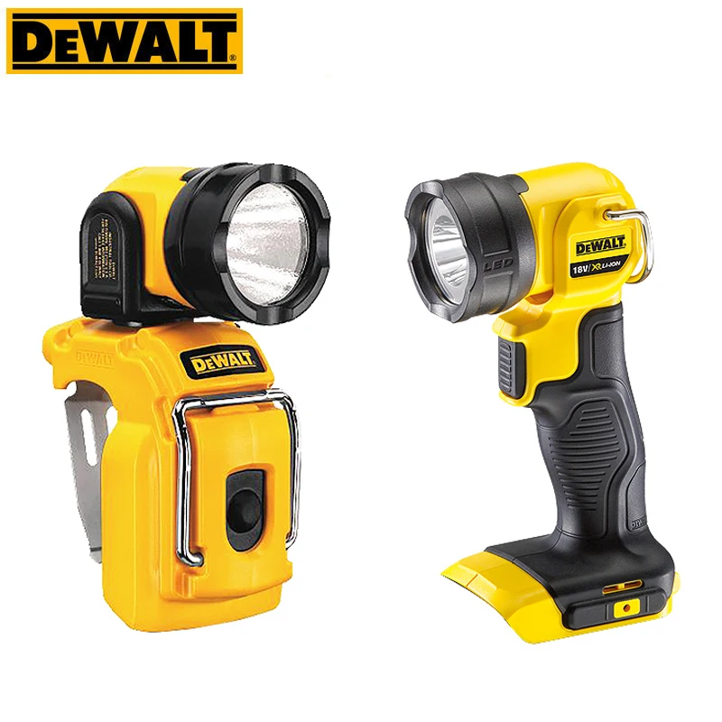 DEWALT Original New 12V/20V Lithium Battery Lighting LED Light System DCL040/DCL043/DCL050/DCL079/DCL510 Work Flashlight