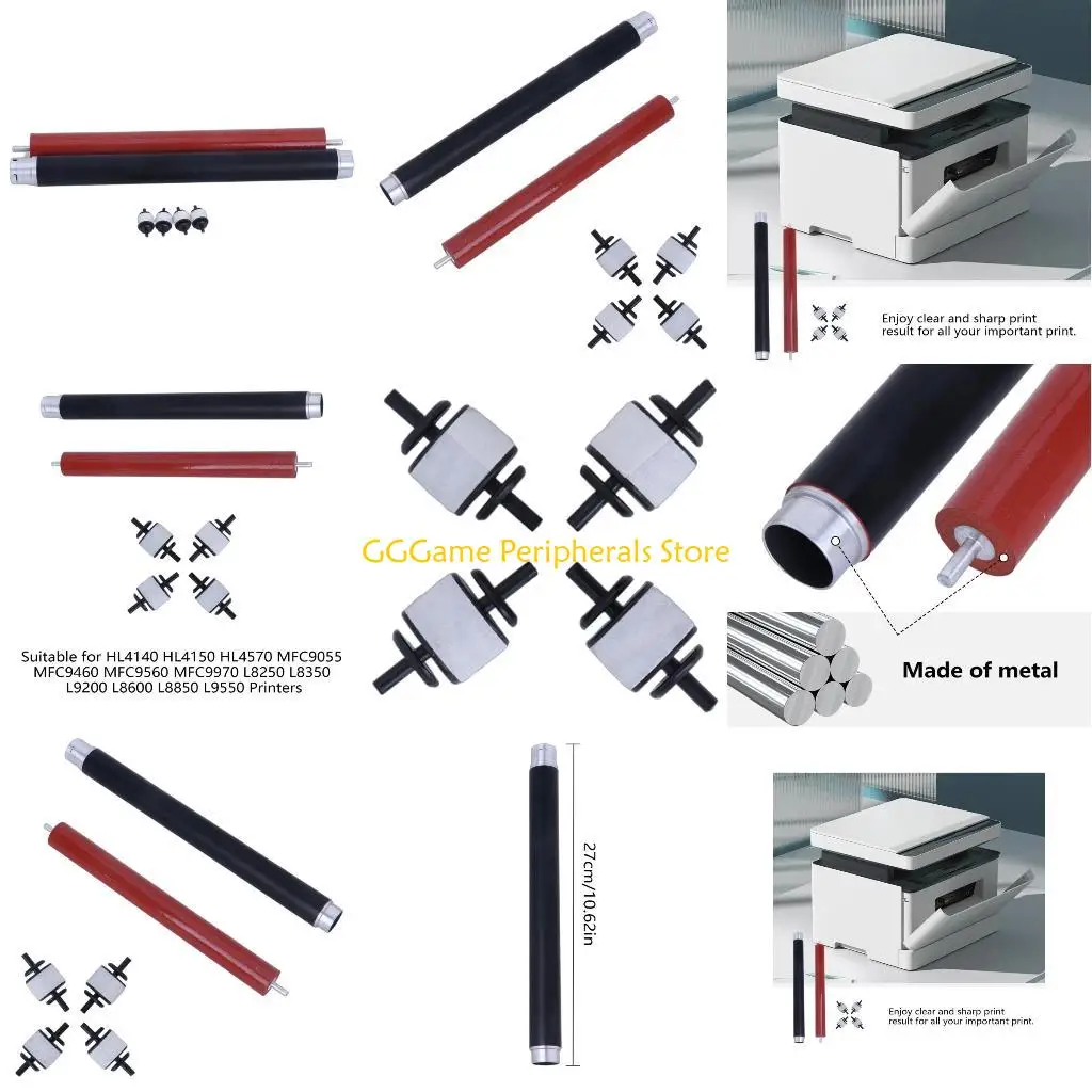 

U55B Upper Heat Lower Pressure Roller for MFC9970 L8250 L8350 L9200 L8600 L8850