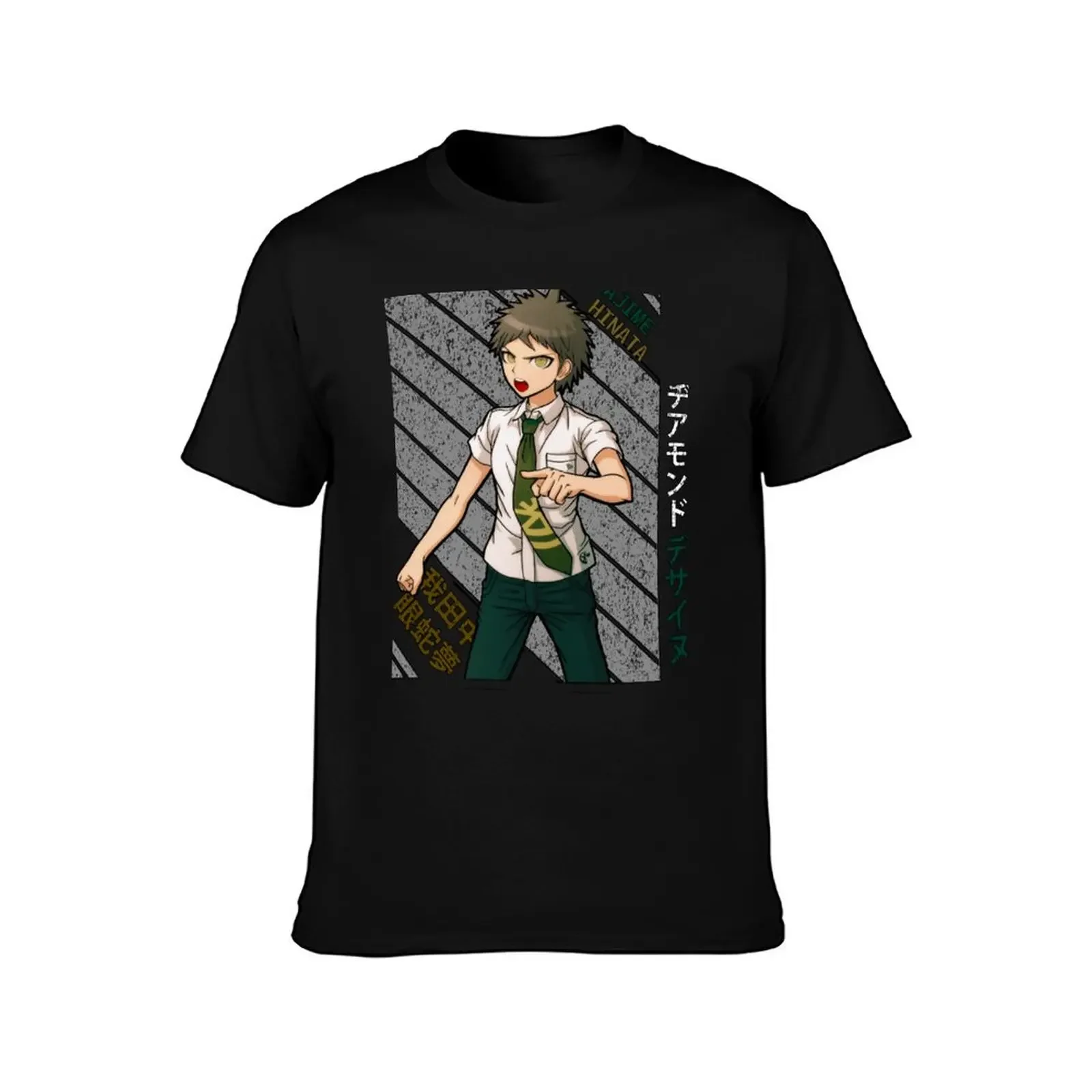 Hajime Hinata - Super DanganRonpa 2 T-Shirt valentines boutique clothes football t shirt Men's clothing