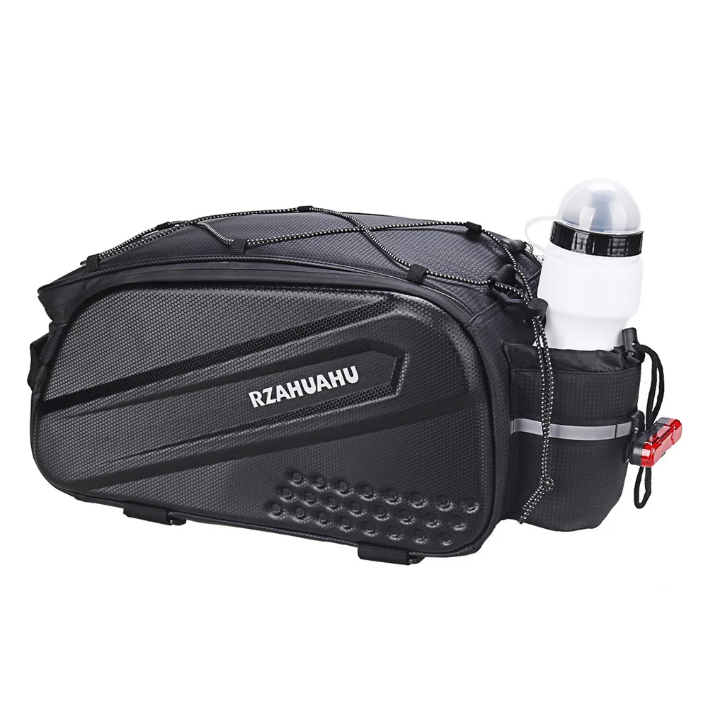 14L Multifunctional Bicycle Rear Seat Bag Waterproof Cycling Bike Rack Trunk Cargo Bag Pannier Bag Handbag Foldable Shoulder Bag